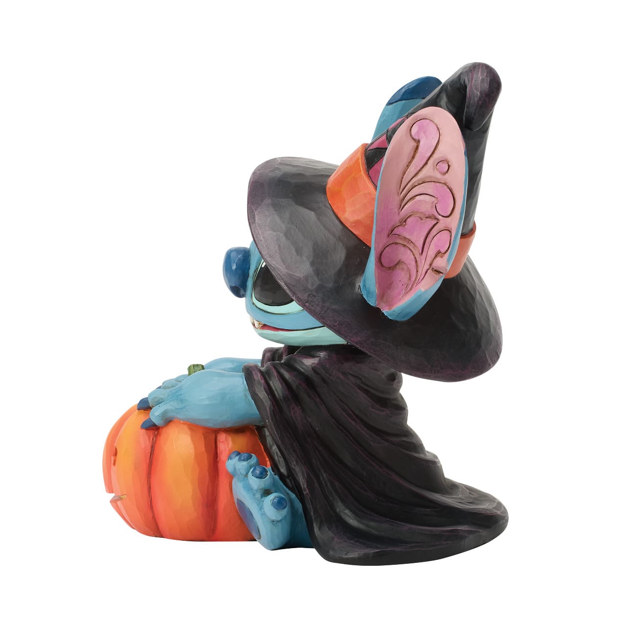 Witchy Stitch als Hexe mit Kürbis /Jack-O-Lantern - 6017942 - Jim Shore Disney Traditions Halloweenfigur