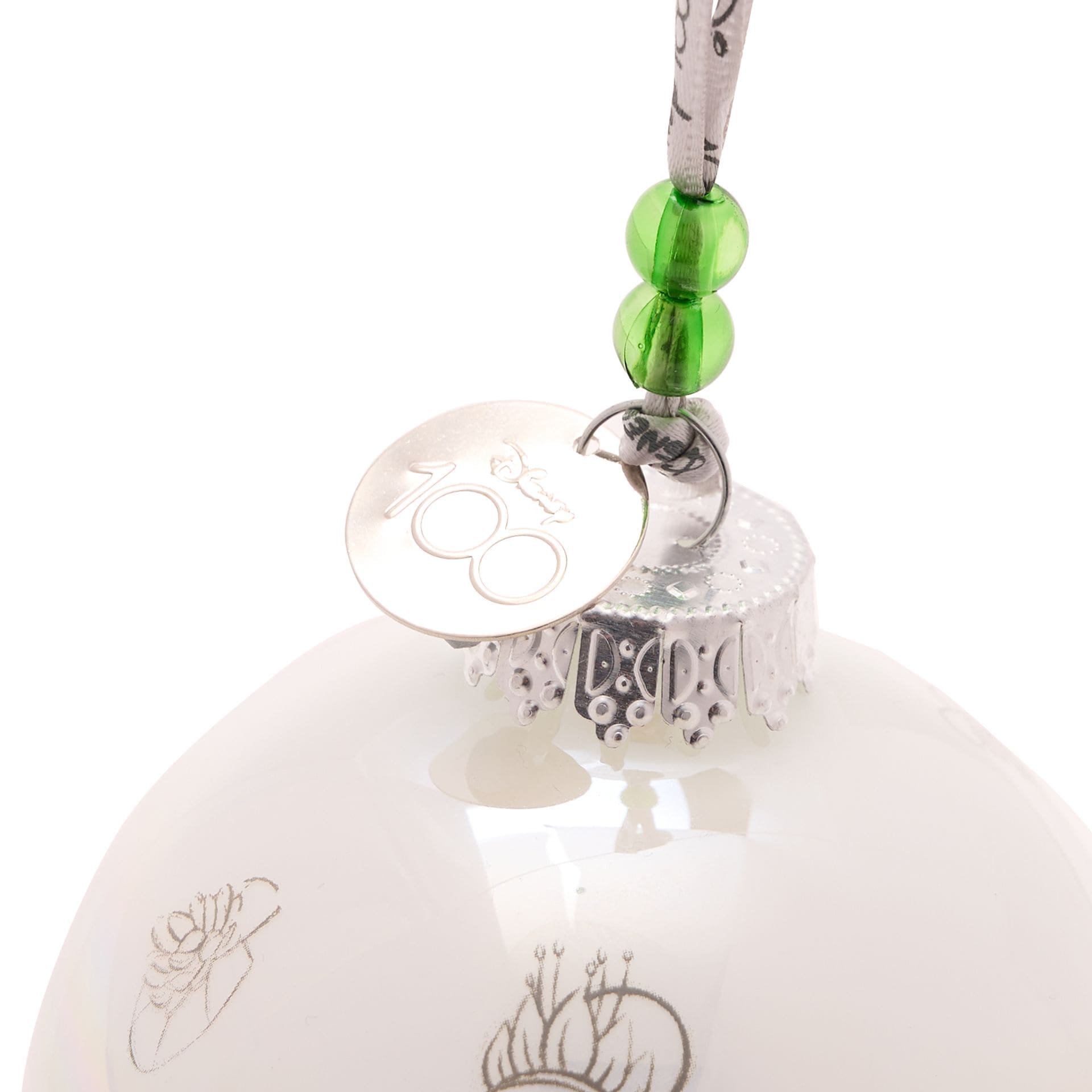 Disney 100 Prinzessinnen Weihnachtskugeln - Set mit 4 Stück / Disney by Widdop DI2034