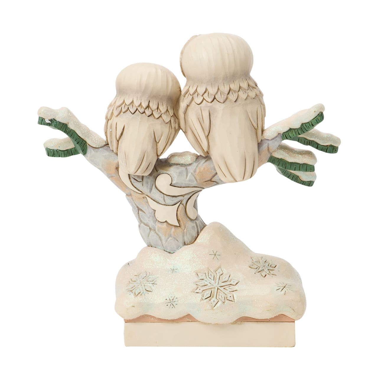 Wisdom of the Woods White Woodland Eulen - 6019312 - Heartwood Creek by Jim Shore Winterfigur
