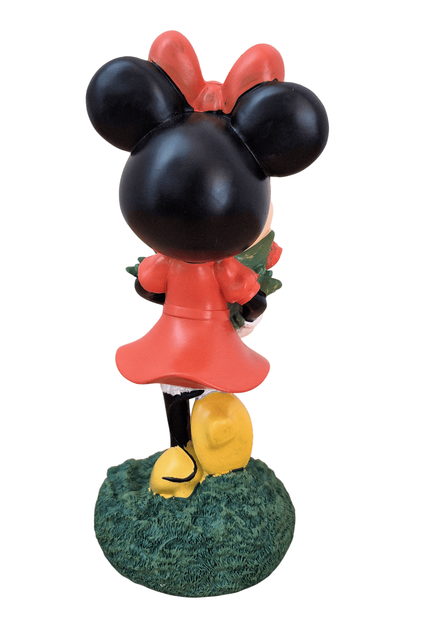 Gartenfigur Minnie Maus mit Blumenstrauß - Minnie Mouse - DN26051 - Christmas Inspirations Disney Figur Deko