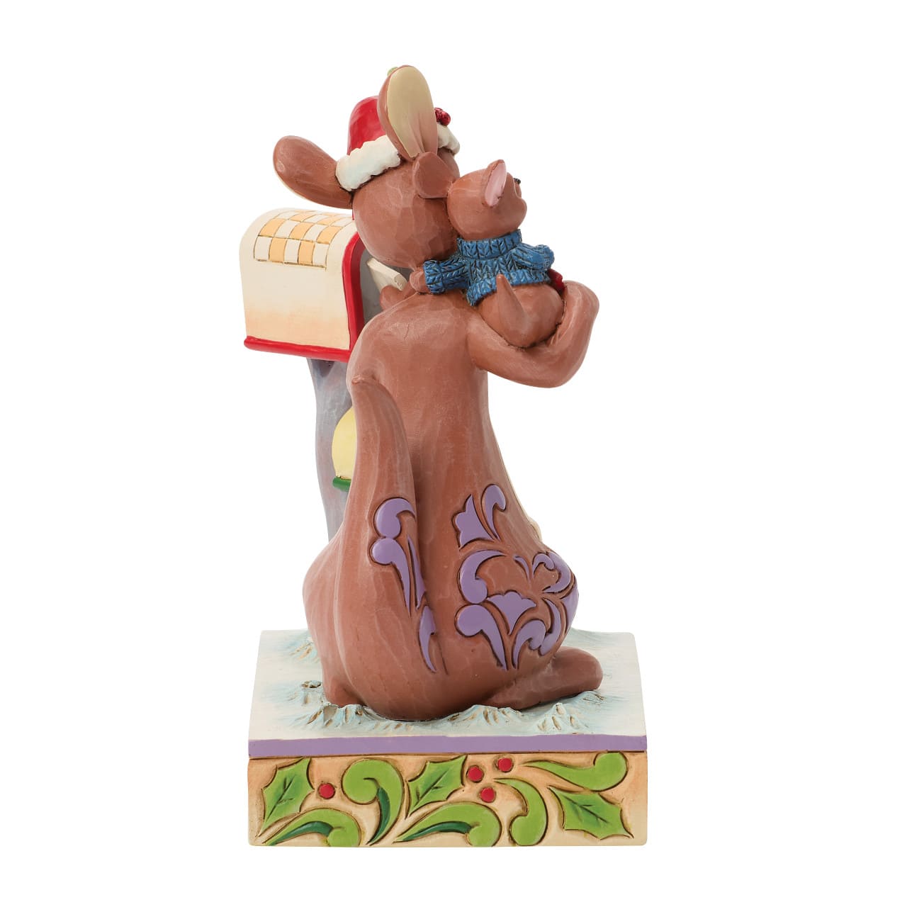 Roo's Holiday Wish Kanga & Roo Winnie Puuh Figur 6018707 Disney Traditions Jim Shore Weihnachtsfigur