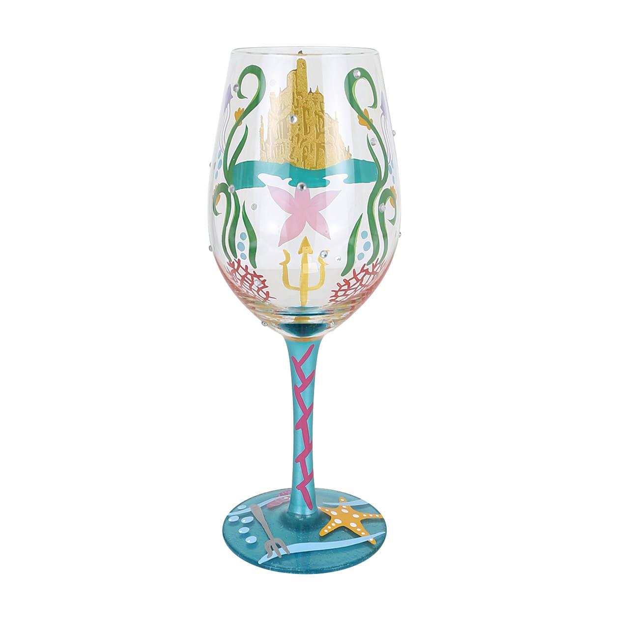 Disney Weinglas Arielle - Ride Your Own Wave - Lolita Weinglas 6017421 - König Triton's Schloss