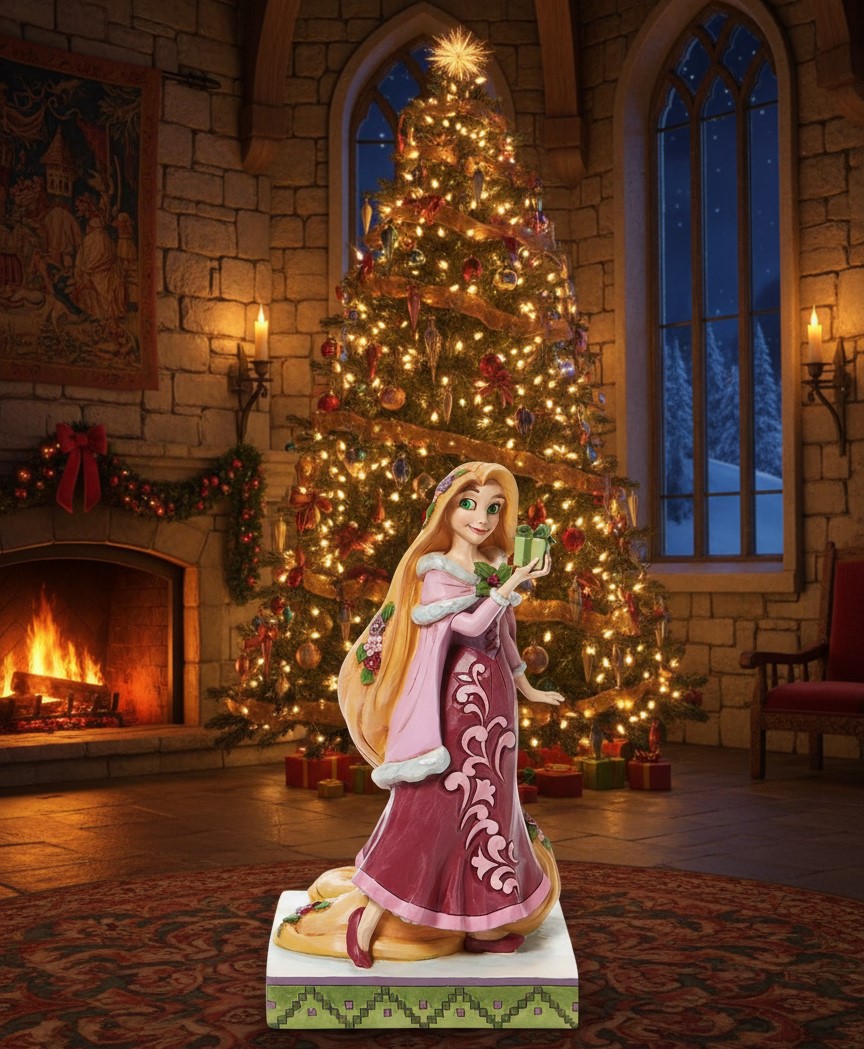 Gifts of Peace - Christmas Rapunzel - Rapunzel Weihnachtsfigur / Disney Traditions 6008981