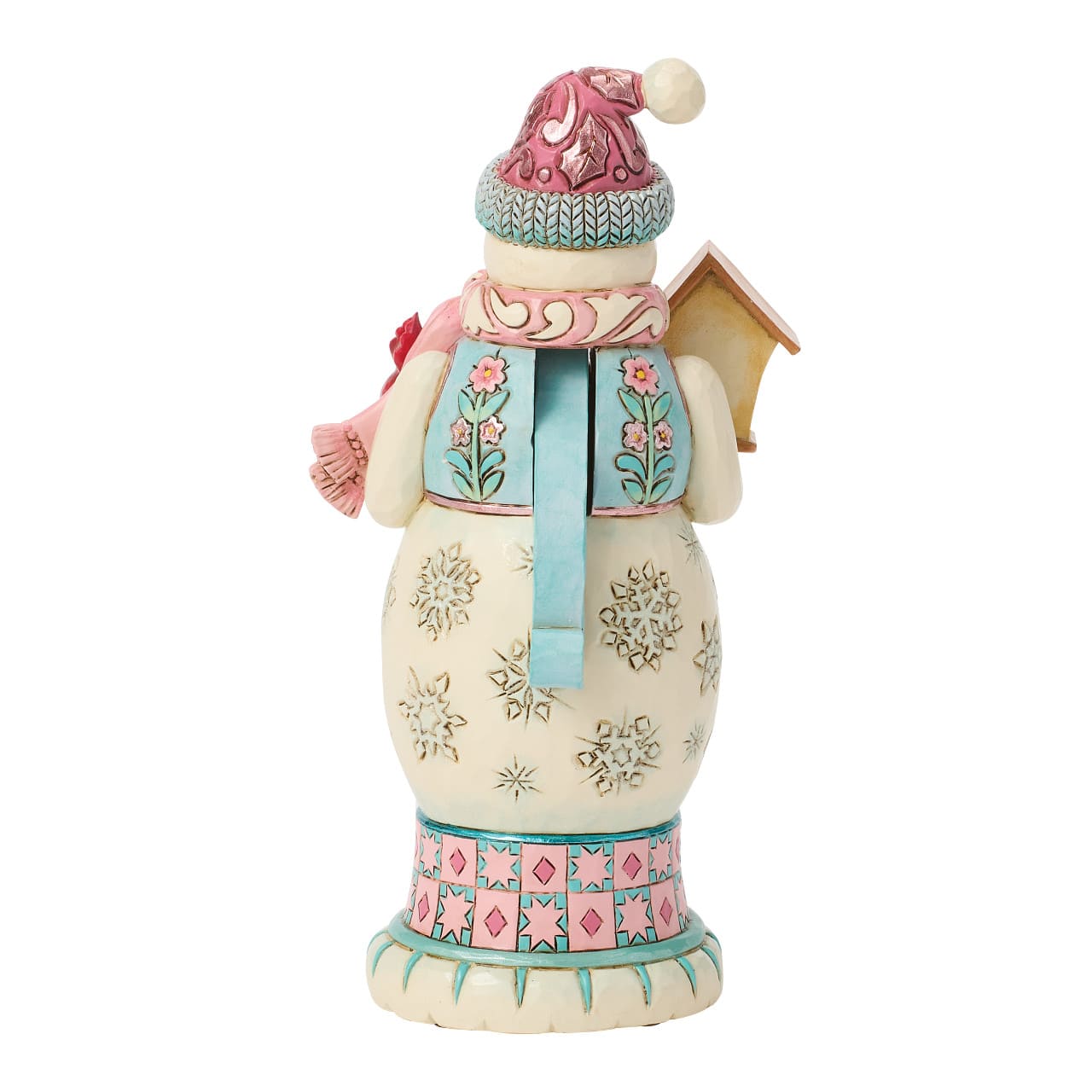 Nussknacker Schneemann rosa-pastell - Cool Friends - 6018907 - Heartwood Creek Jim Shore
