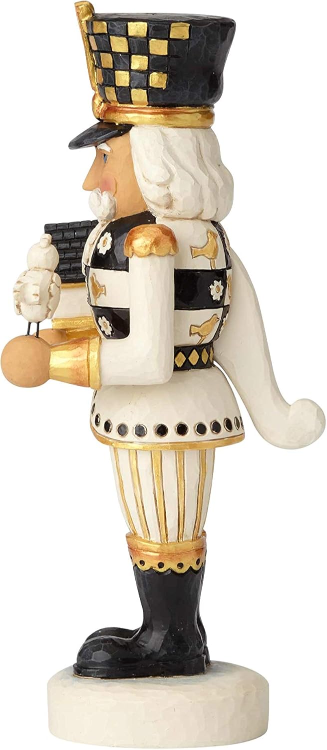 Nussknacker Black & Gold Sentinel Of The Season Nutcracker - 6001437 Jim Shore Heartwood Creek