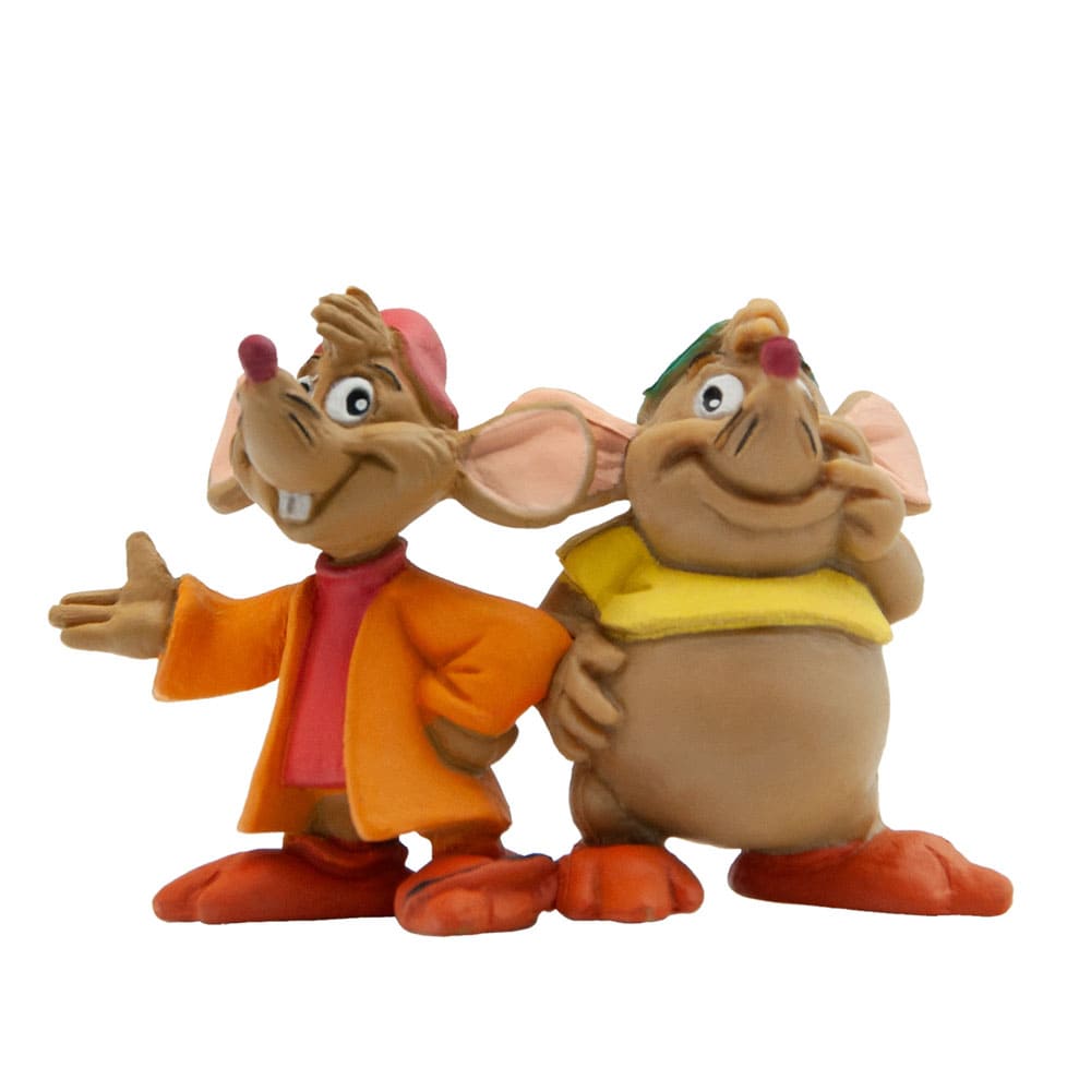 Cinderella - Mäuse Karli & Jacques - Jac & Gus /  Walt Disney Spielfigur - Tortenfigur - Disneyfigur Bullyland 12502