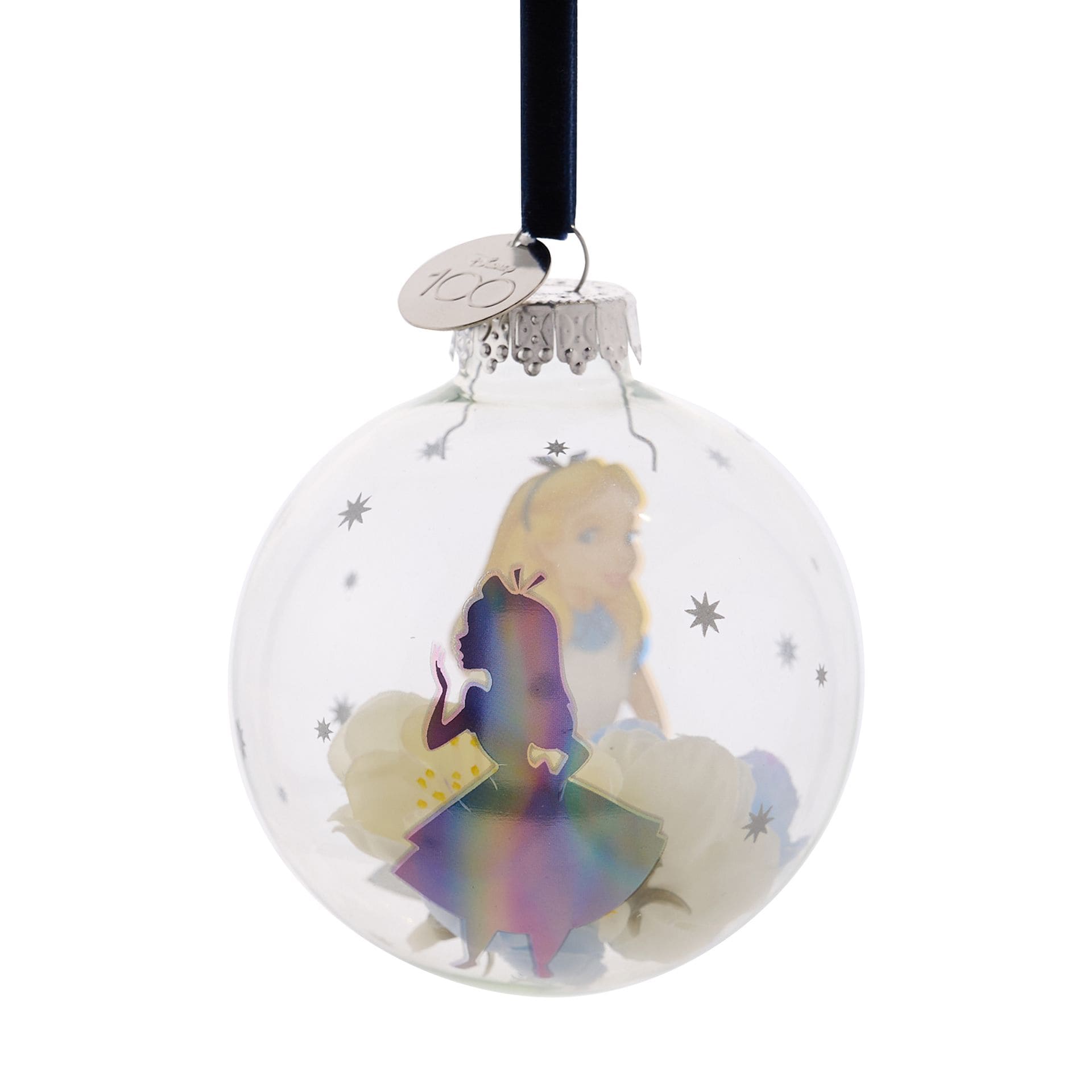 Disney 100 Acryl Weihnachtskugel - Alice im Wunderland / Disney by Widdop DI2035