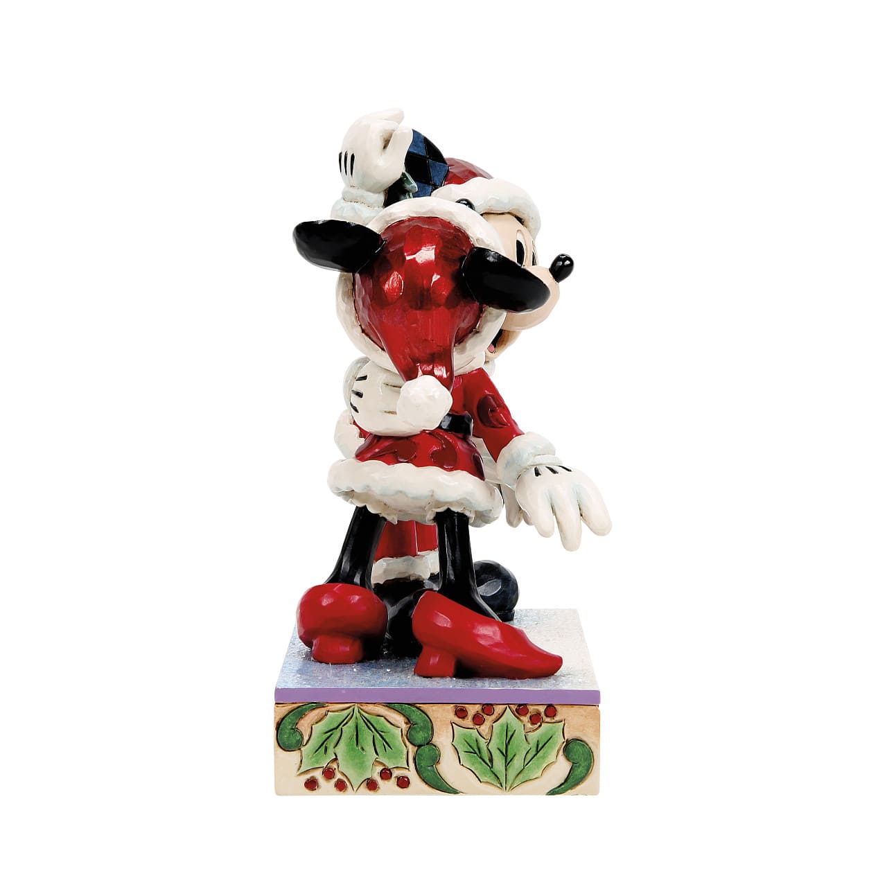 Mistletoe Moments Micky & Minnie Maus 6018709 Disney Traditions Jim Shore Disney Weihnachtsfigur