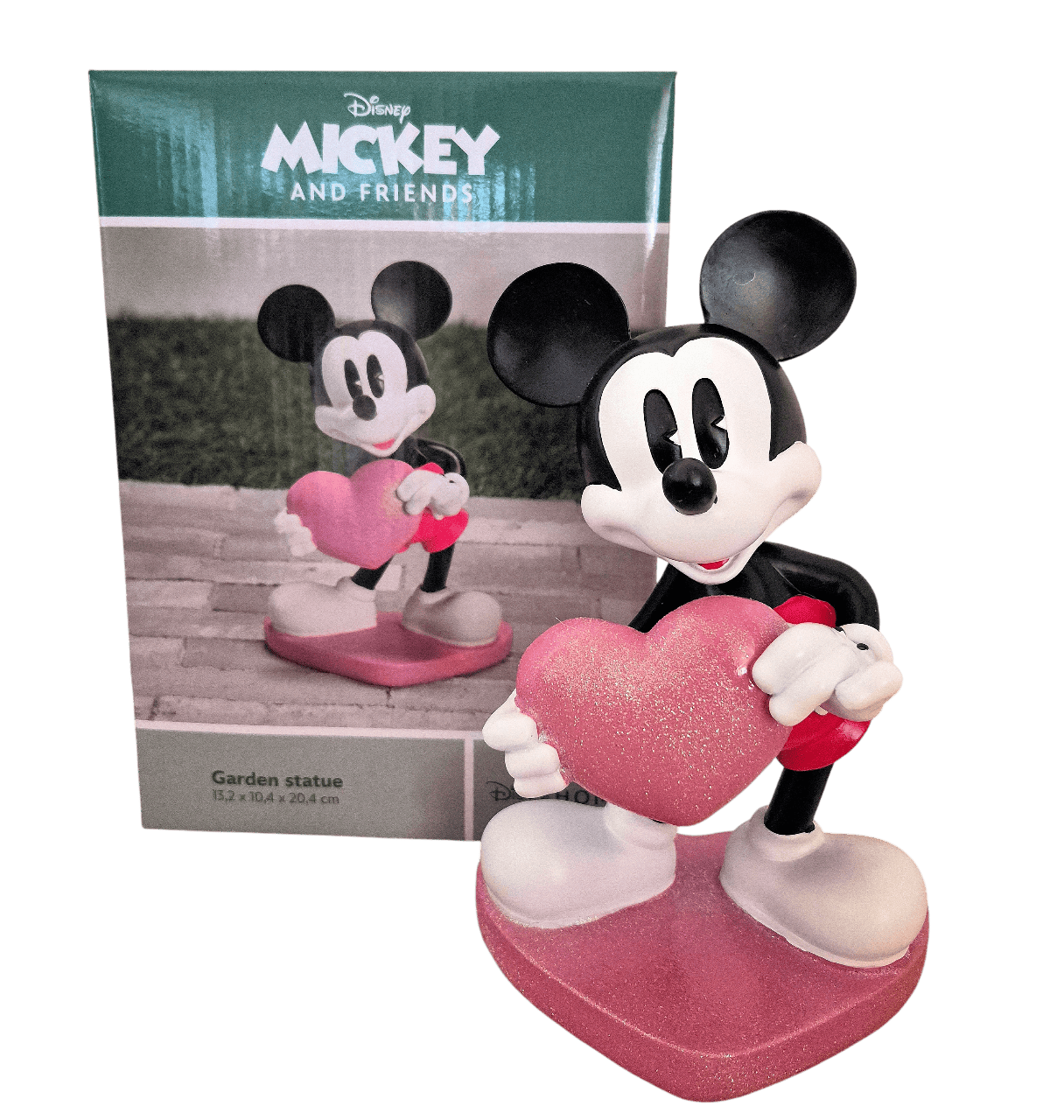 Valentinstagsfigur Micky Maus mit Herz - DN26040 - Christmas Inspirations Disney Figur