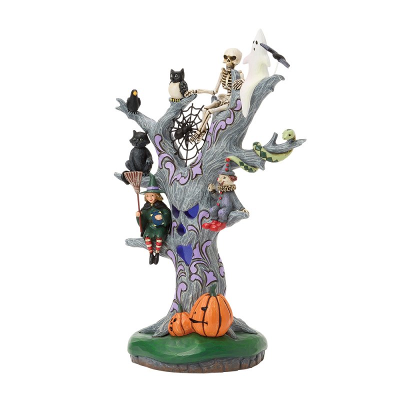 Wicked Woods Scary Tree - Spukbaum LED beleuchtet 6018090 - Heartwood Creek Jim Shore Halloween