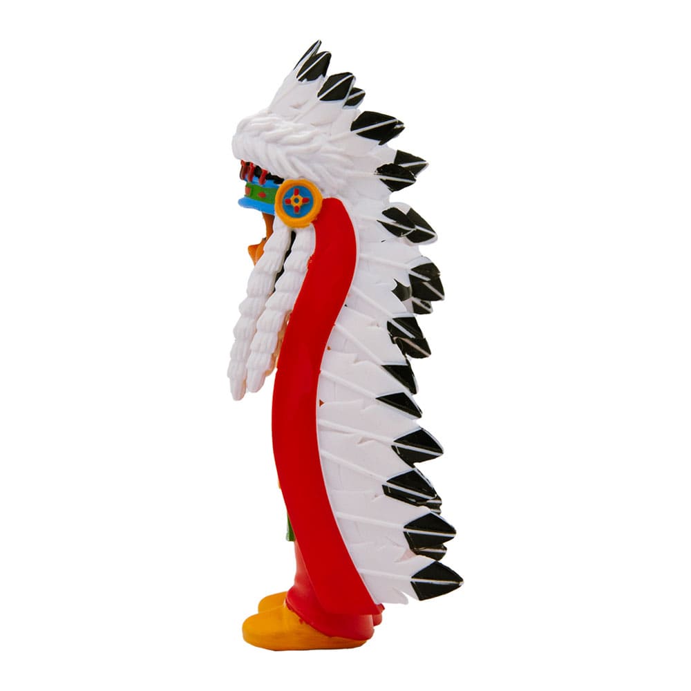 Yakari mit Federschmuck (abnehmbar) /  Walt Disney Spielfigur - Tortefigur - Indianerfigur Bullyland 43364