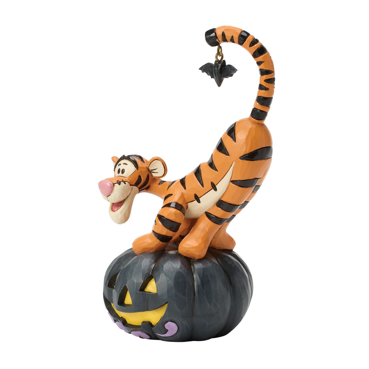 Bat-tastic Fun Tigger Jack-o-Lantern Winnie Puuh Figur 6017944 Disney Traditions Jim Shore Halloween