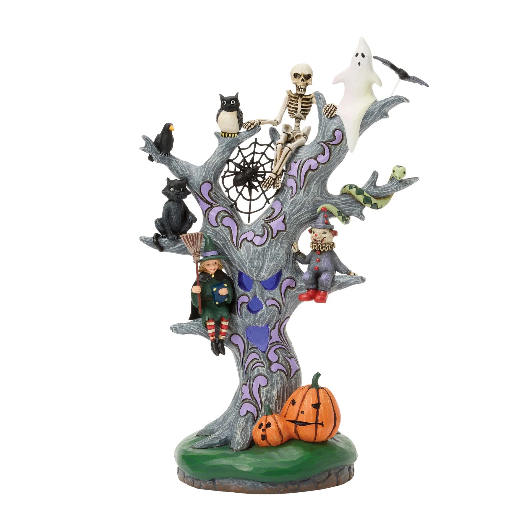 Wicked Woods Scary Tree - Spukbaum LED beleuchtet 6018090 - Heartwood Creek Jim Shore Halloween