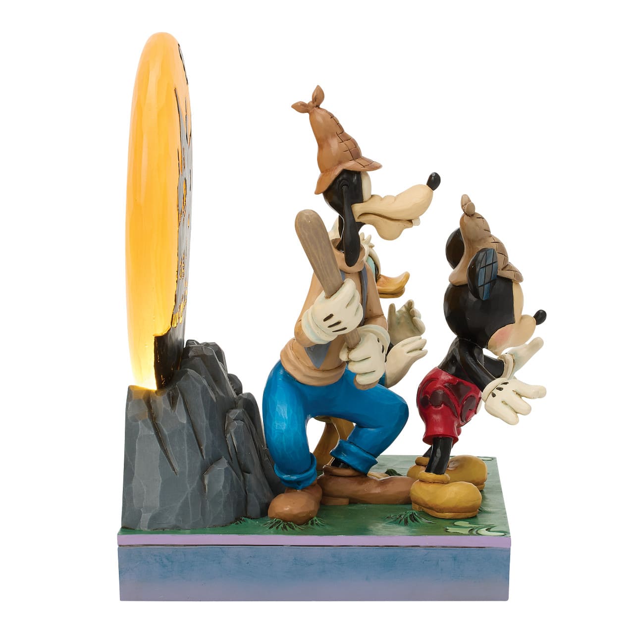 Look Out! Ghosts! – Mickey, Goofy & Donald Lonesome Ghosts - 6017941 - Disney Traditions Jim Shore Disneyfigur