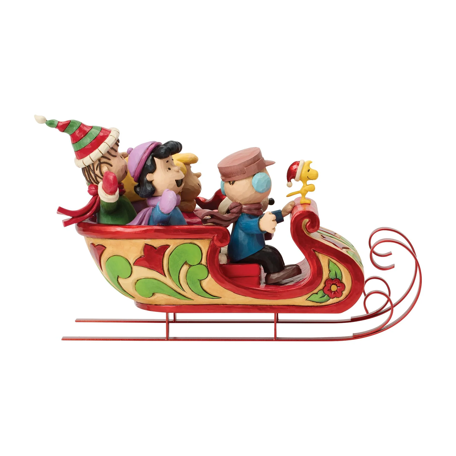 A Sleigh Ride to Remember - Peanuts Gang im Schlitten 6018692 - Jim Shore Peanuts Figur