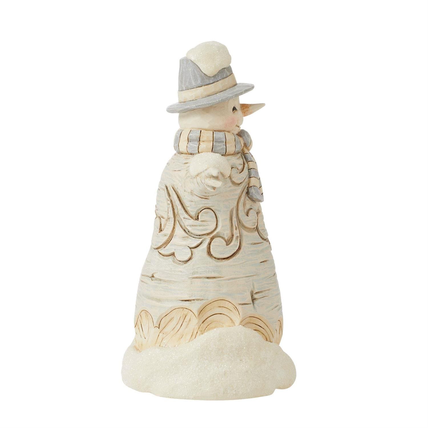 White Woodland Forest Flurries Schneemann / Snowman - Heartwood Creek Jim Shore 6015155