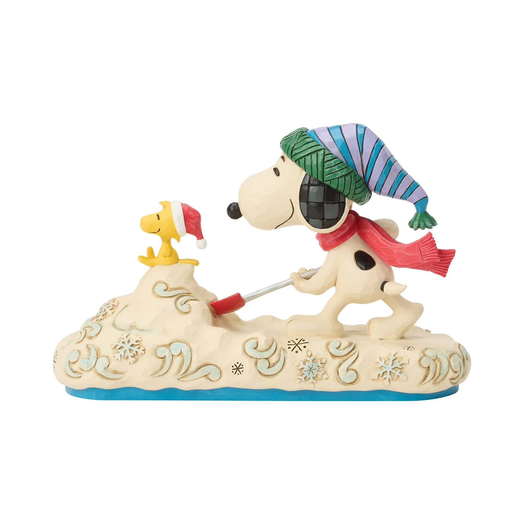 Clearing the Way for Christmas Snoopy & Woodstock schippen Schnee 6018680 - Jim Shore Peanuts Figur