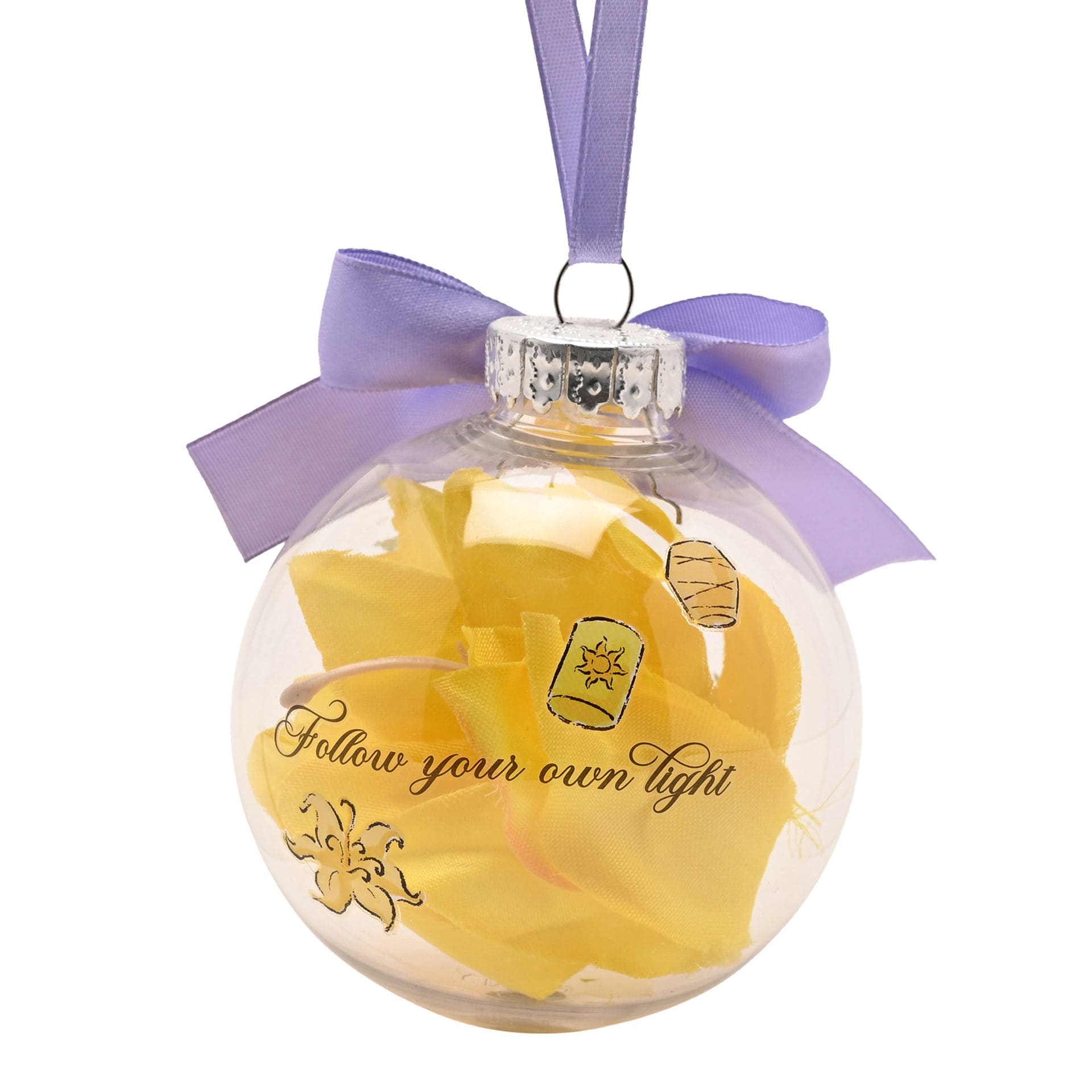 Disney Weihnachtskugel - Rapunzel XM23372 - Follow your own light Disney Christbaumkugel