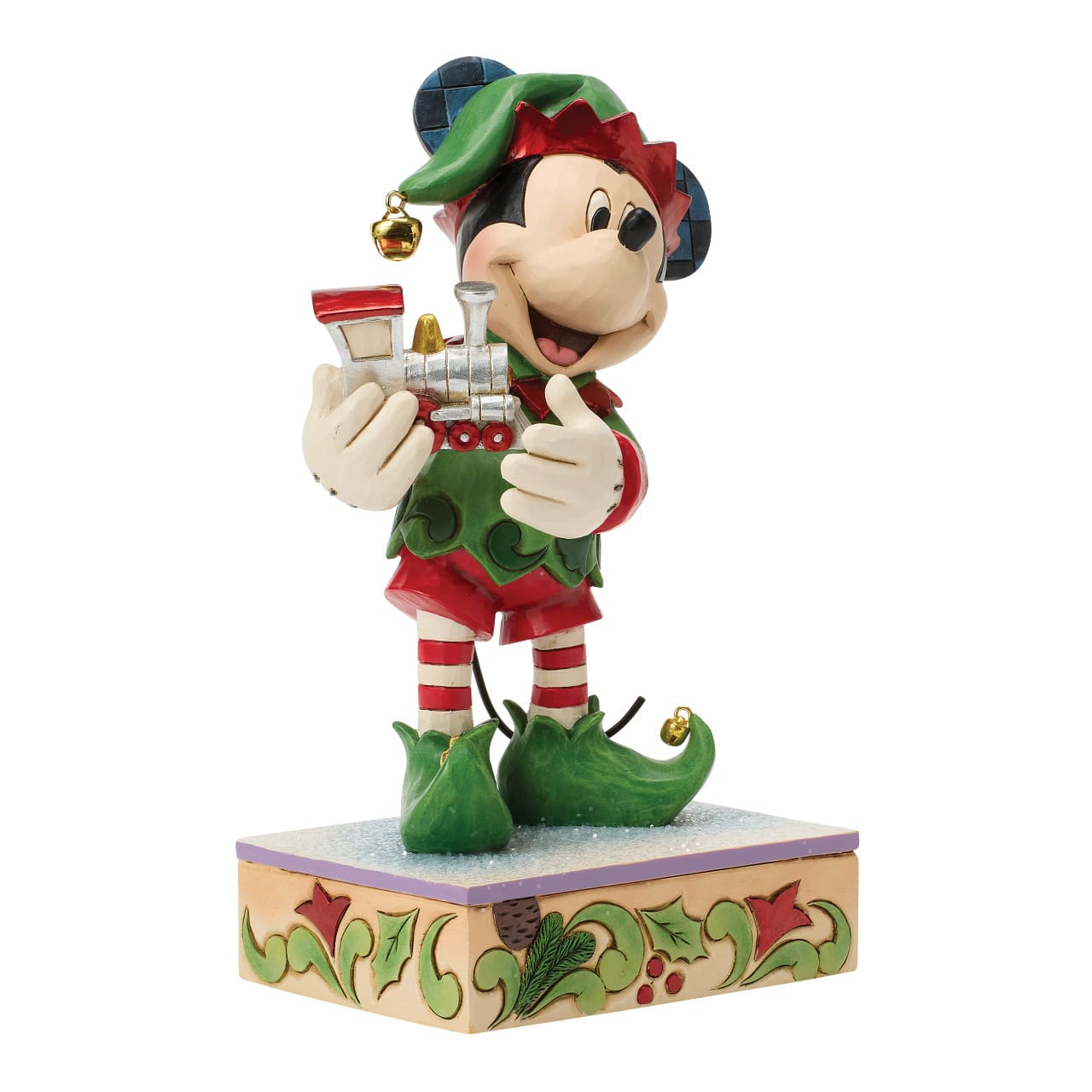 Elf on Track - Micky Maus als Weihnachtshelfer 6018712 Disney Traditions Jim Shore Disneyfigur