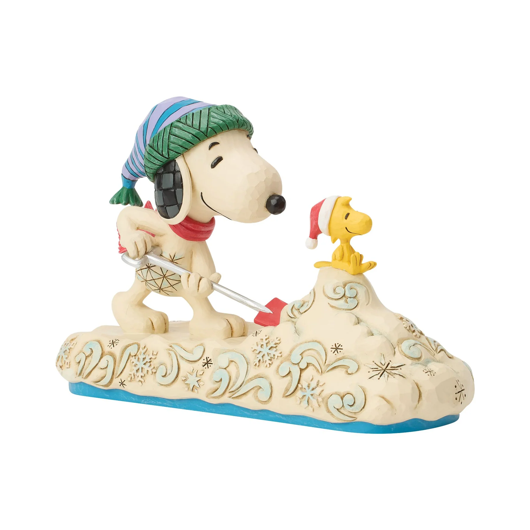 Clearing the Way for Christmas Snoopy & Woodstock schippen Schnee 6018680 - Jim Shore Peanuts Figur