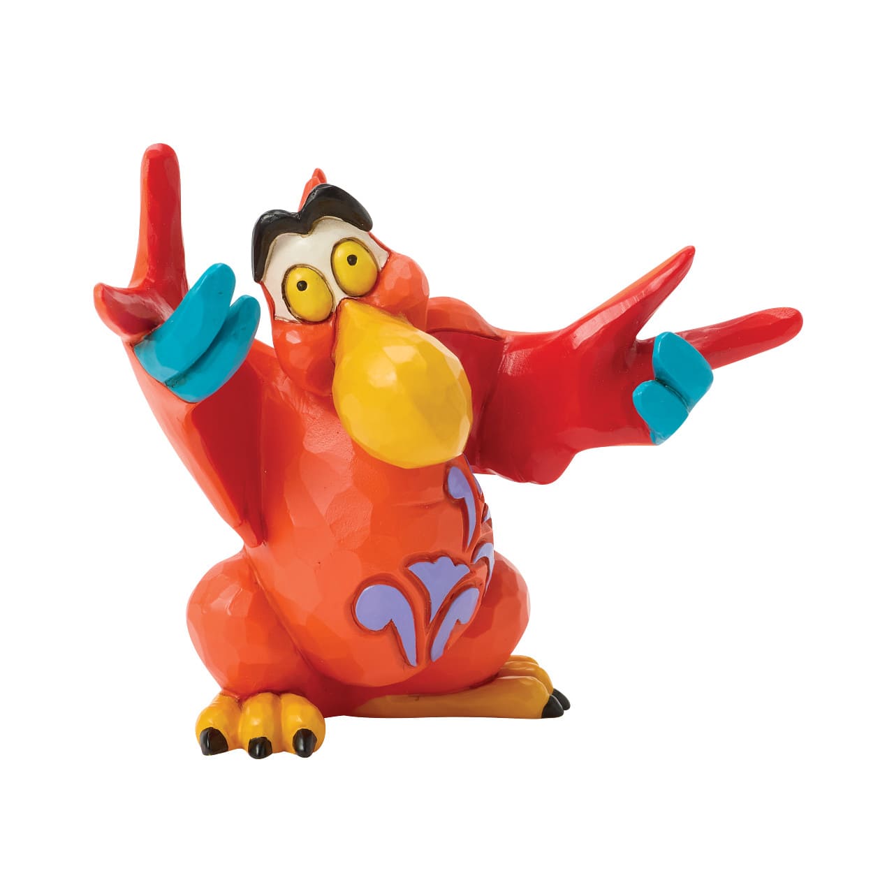 Papagei Jago / Iago Minifigur - Jafars frecher Papagei 6018927 Disney Traditions Jim Shore Disneyfigur