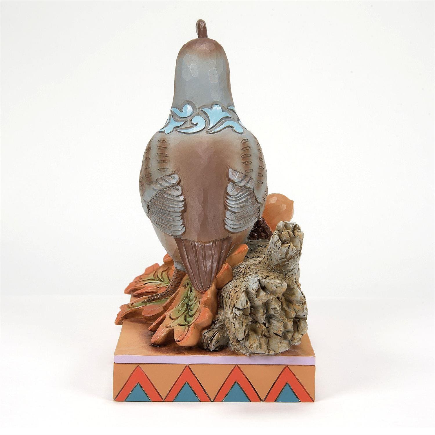 Vogel - Shades of Fall Quail on Leaves / Wachtel auf Blättern -  Jim Shore Heartwood Creek 6016632