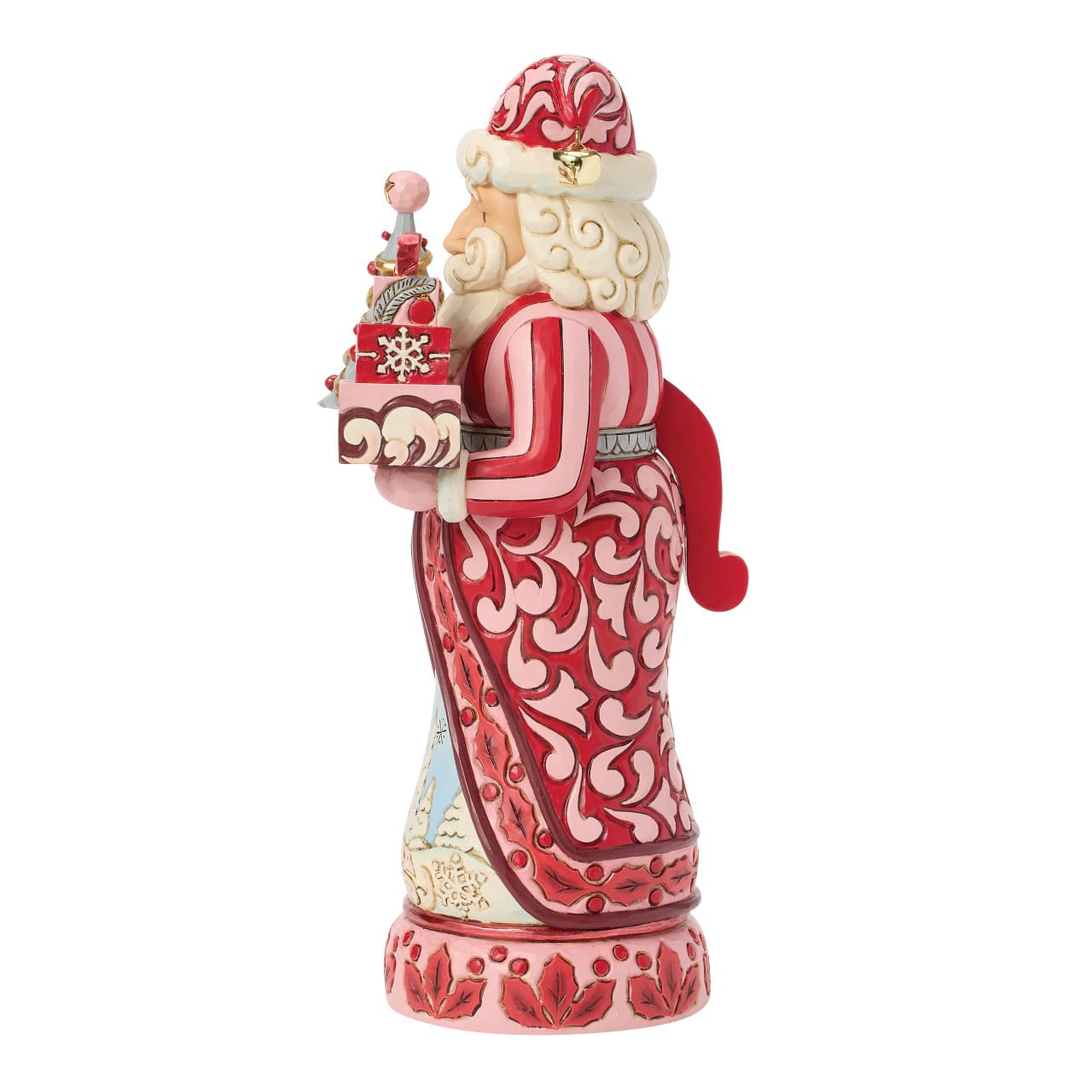 Nussknacker Weihnachtsmann, rot-pink - Heart of the Holidays 6018900 - Heartwood Creek Jim Shore