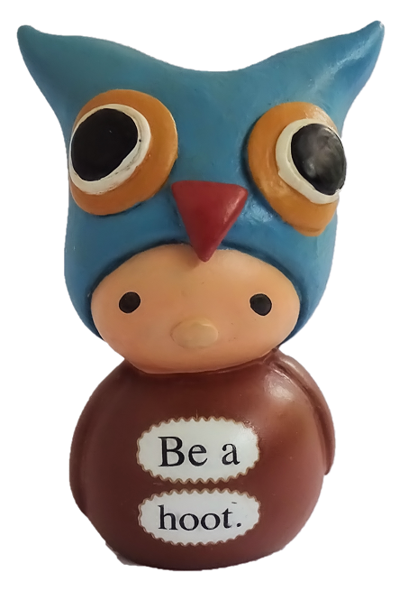 Wichtel Be A Hoot - Bea's Wees Wichtel Glücksbringer by Natalie Kibbe