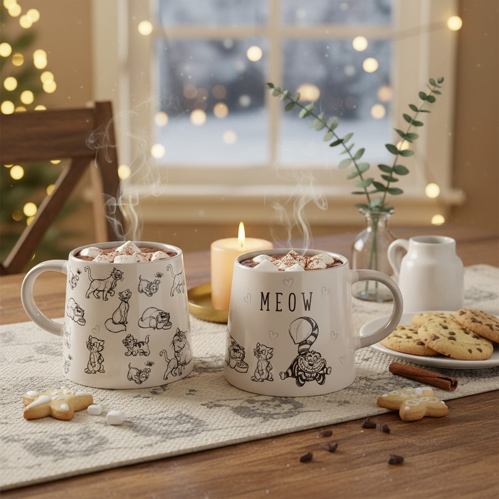 Disneybecher Cats & Dogs - Home Is Where My Cat Is DI2426 / Disney Tasse
