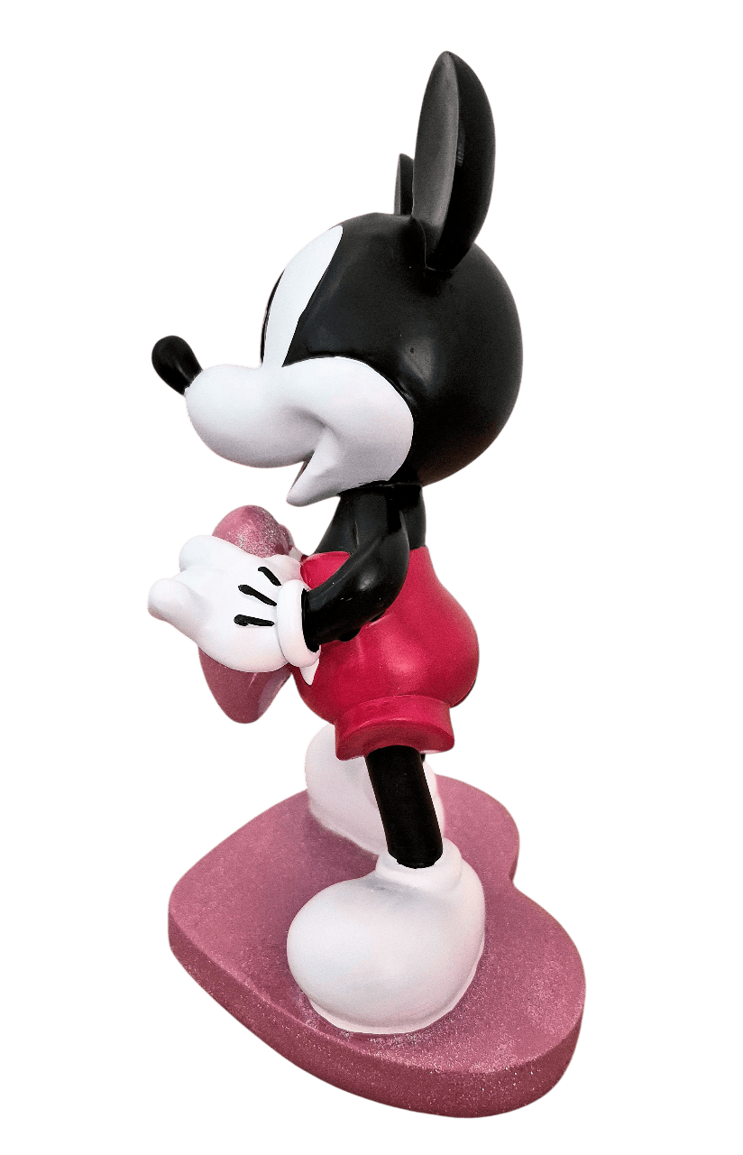 Valentinstagsfigur Micky Maus mit Herz - DN26040 - Christmas Inspirations Disney Figur