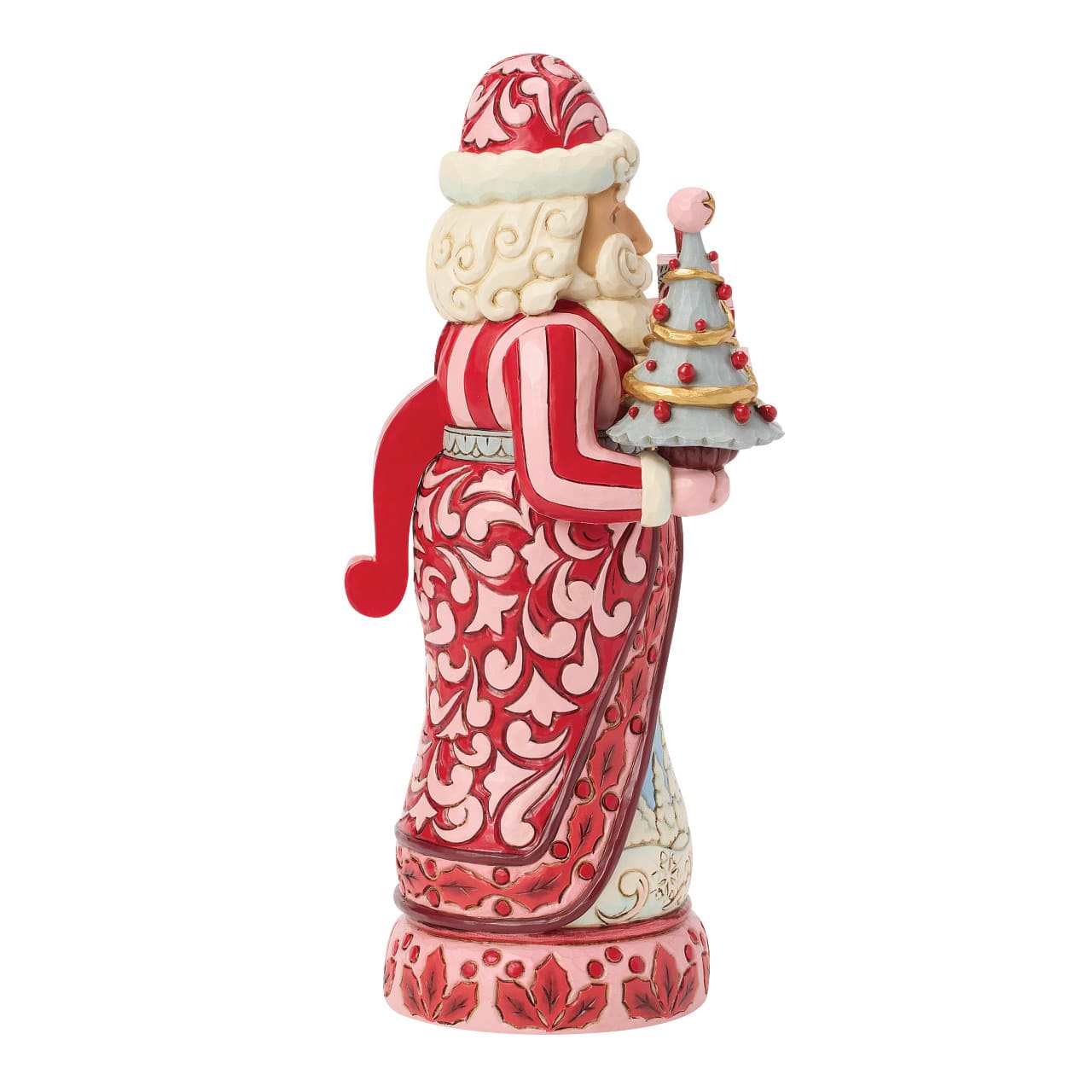 Nussknacker Weihnachtsmann, rot-pink - Heart of the Holidays 6018900 - Heartwood Creek Jim Shore