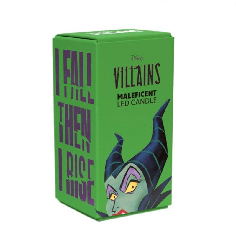 LED Kerze Villain Maleficent Green / Malefiz - Disney Home Fragrance DISVILED01N - Villains Kerze