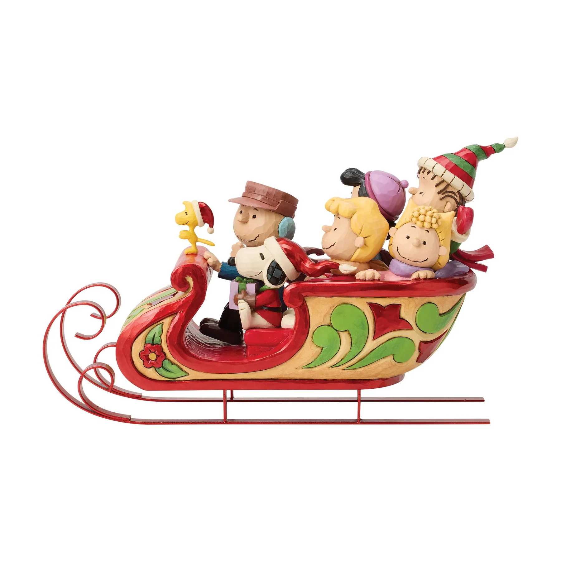A Sleigh Ride to Remember - Peanuts Gang im Schlitten 6018692 - Jim Shore Peanuts Figur