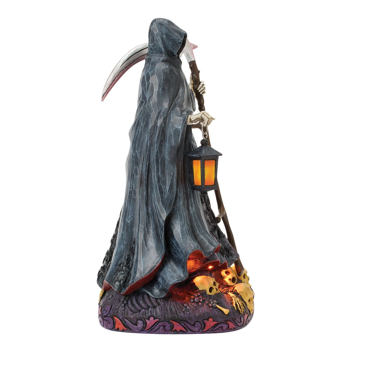 Haunted Nights Equal Many Frights Grim Reaper LED beleuchtet 6018086 - Jim Shore Heartwood Creek Halloween