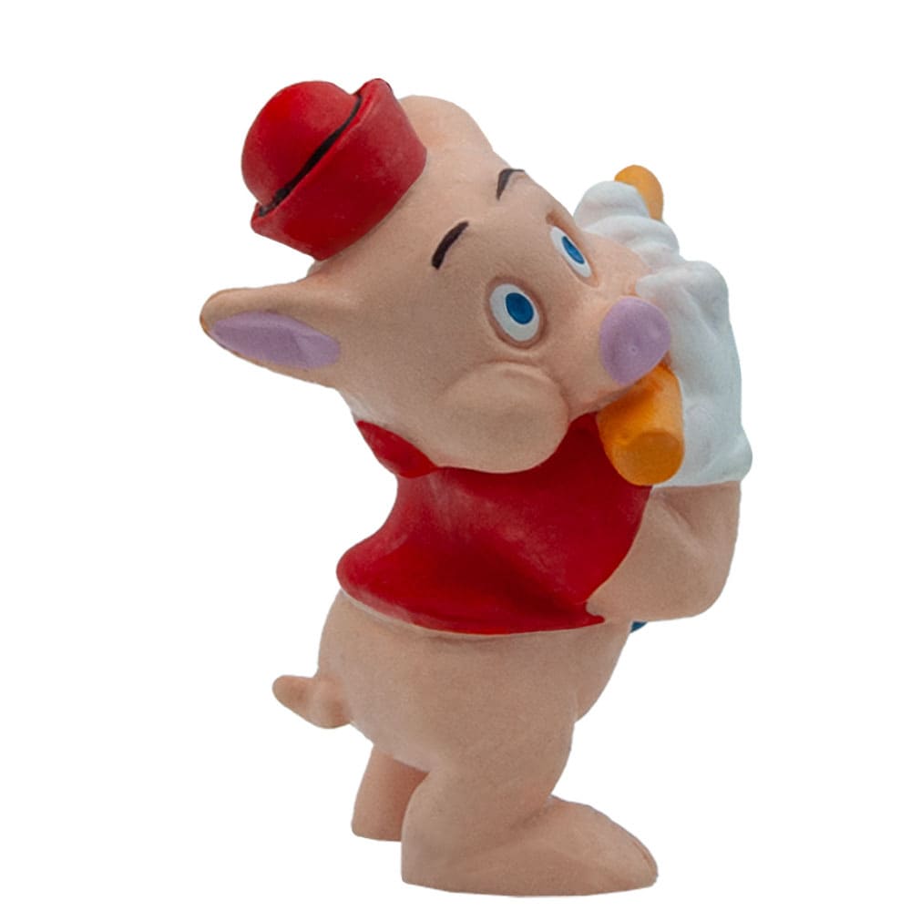 Die drei kleinen Schweinchen - Schweinchen Pfeifer /  Walt Disney Spielfigur - Tortenfigur - Disneyfigur Bullyland 12490