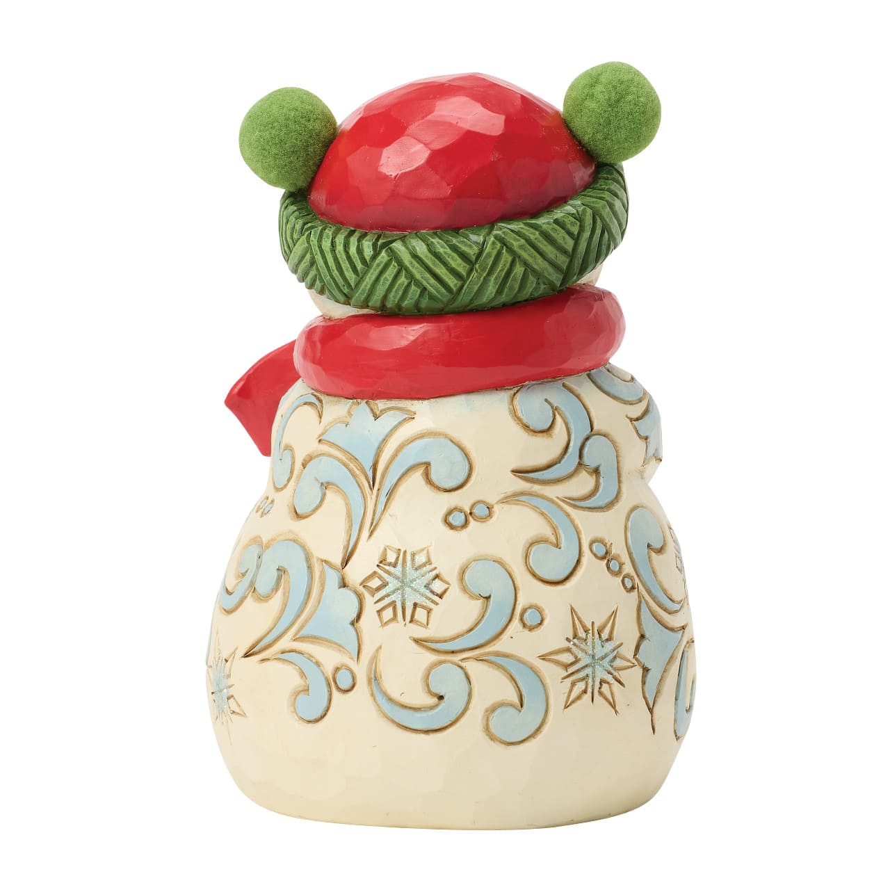 Cozy Winter Cheer Schneemann 6019281 Snowman with Pom Pom Hat - Heartwood Creek by Jim Shore
