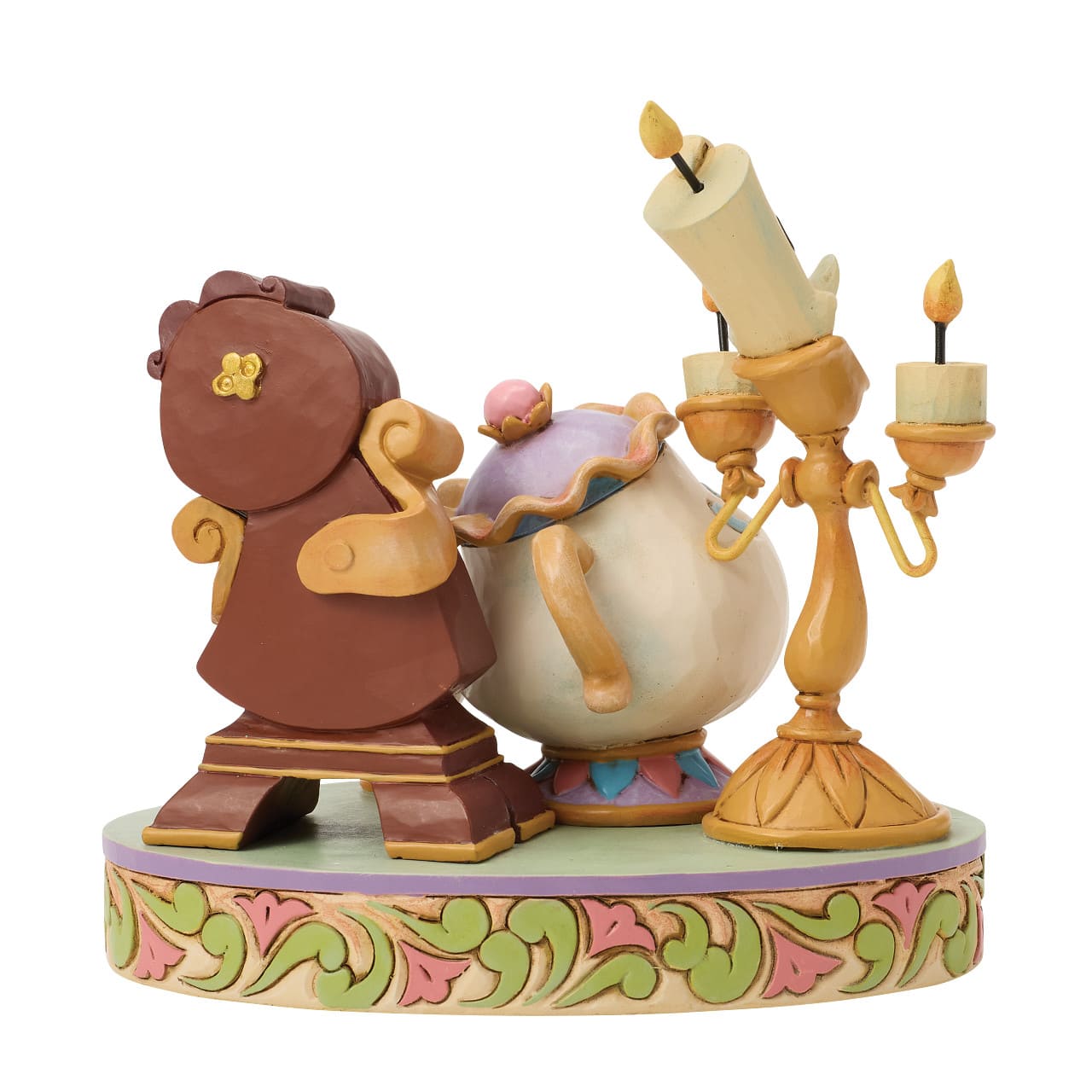 The Heart of the Castle – Lumière, Mrs. Potts, Cogsworth & Chip - 6018724 - Disney Traditions Jim Shore Disneyfigur