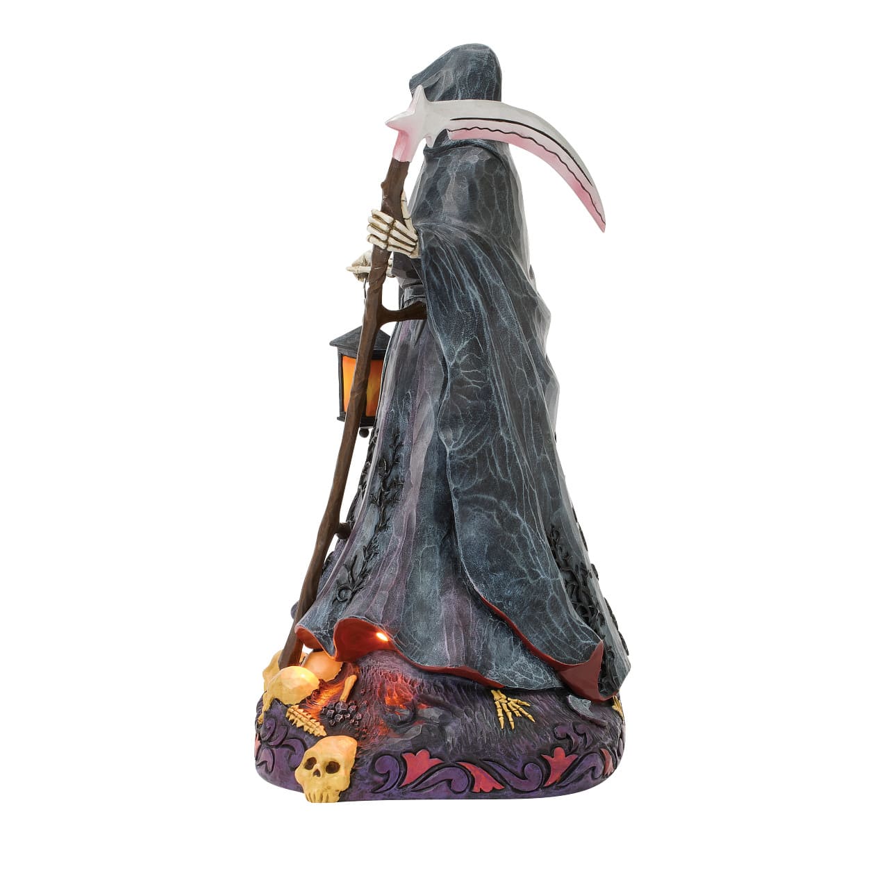 Haunted Nights Equal Many Frights Grim Reaper LED beleuchtet 6018086 - Jim Shore Heartwood Creek Halloween