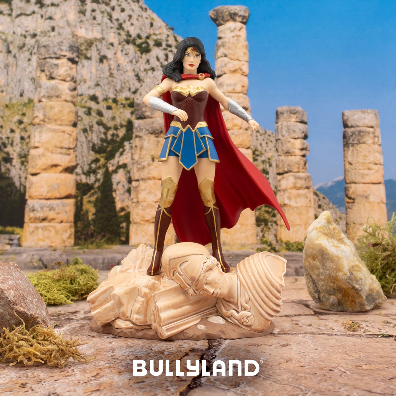 Bullyland Figur DC Wonder Woman - 11242 - Superhelden Figur Wonder Woman DC Heroes