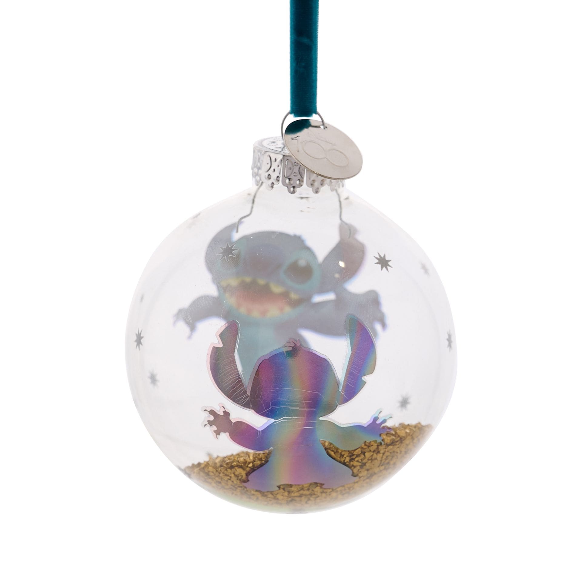 Disney 100 Acryl Weihnachtskugel Stitch  / Disney by Widdop DI2041