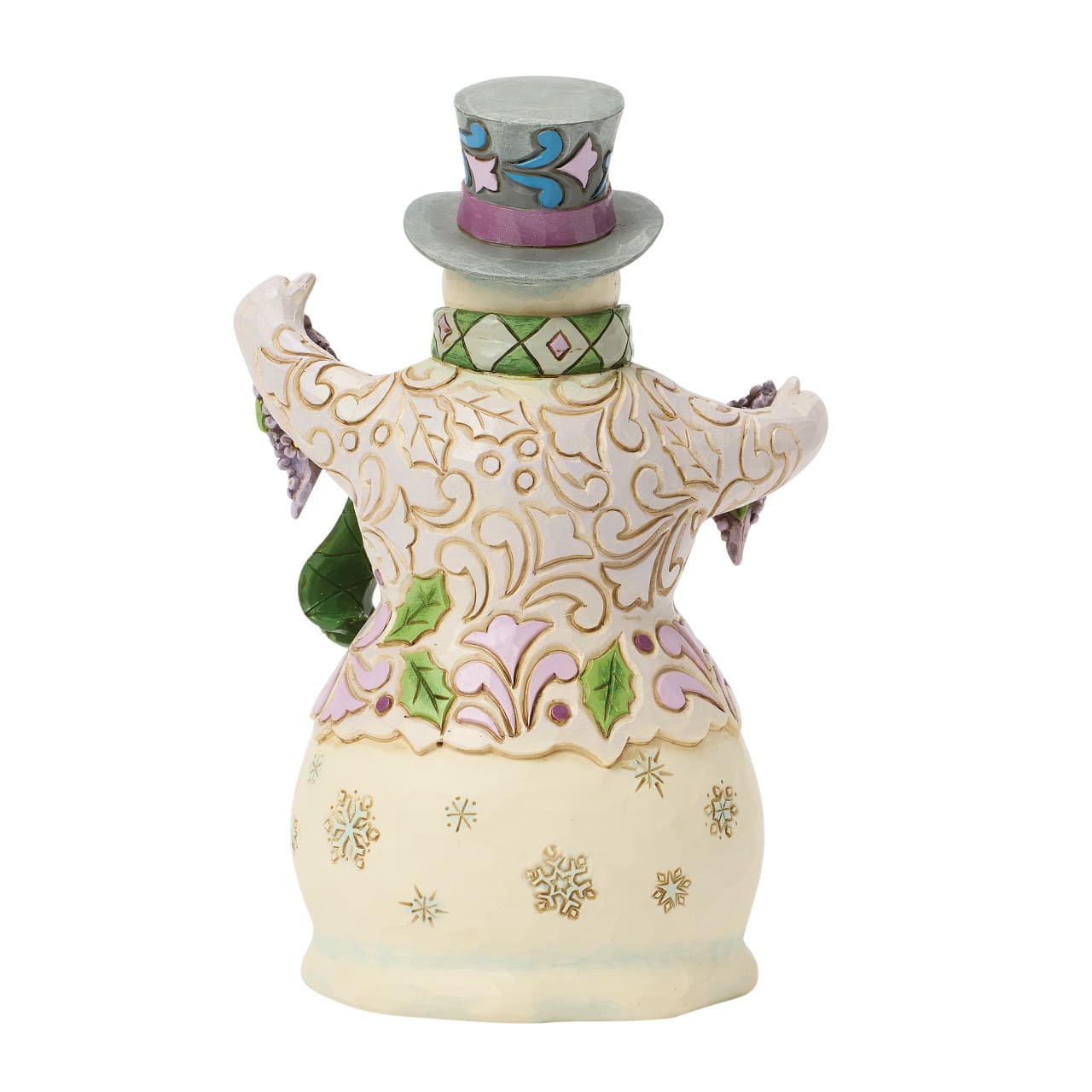 Regal Winter Schneemann Purple Snowman - 6019283 - Heartwood Creek Jim Shore Schneemann