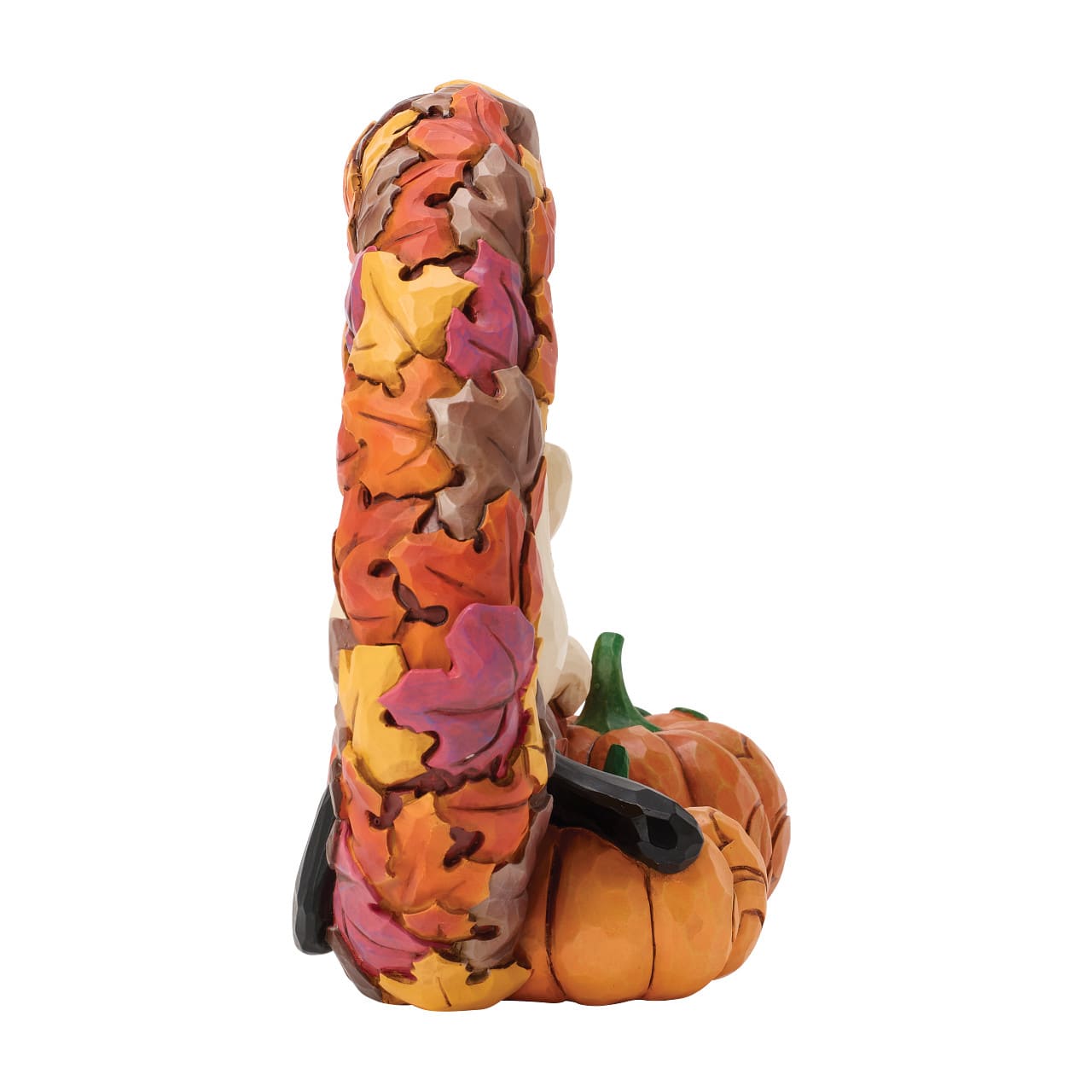 Layers of Autumn Snoopy im Herbstkranz 6018512 - Jim Shore Peanuts Figur - Snoopy on Wreath