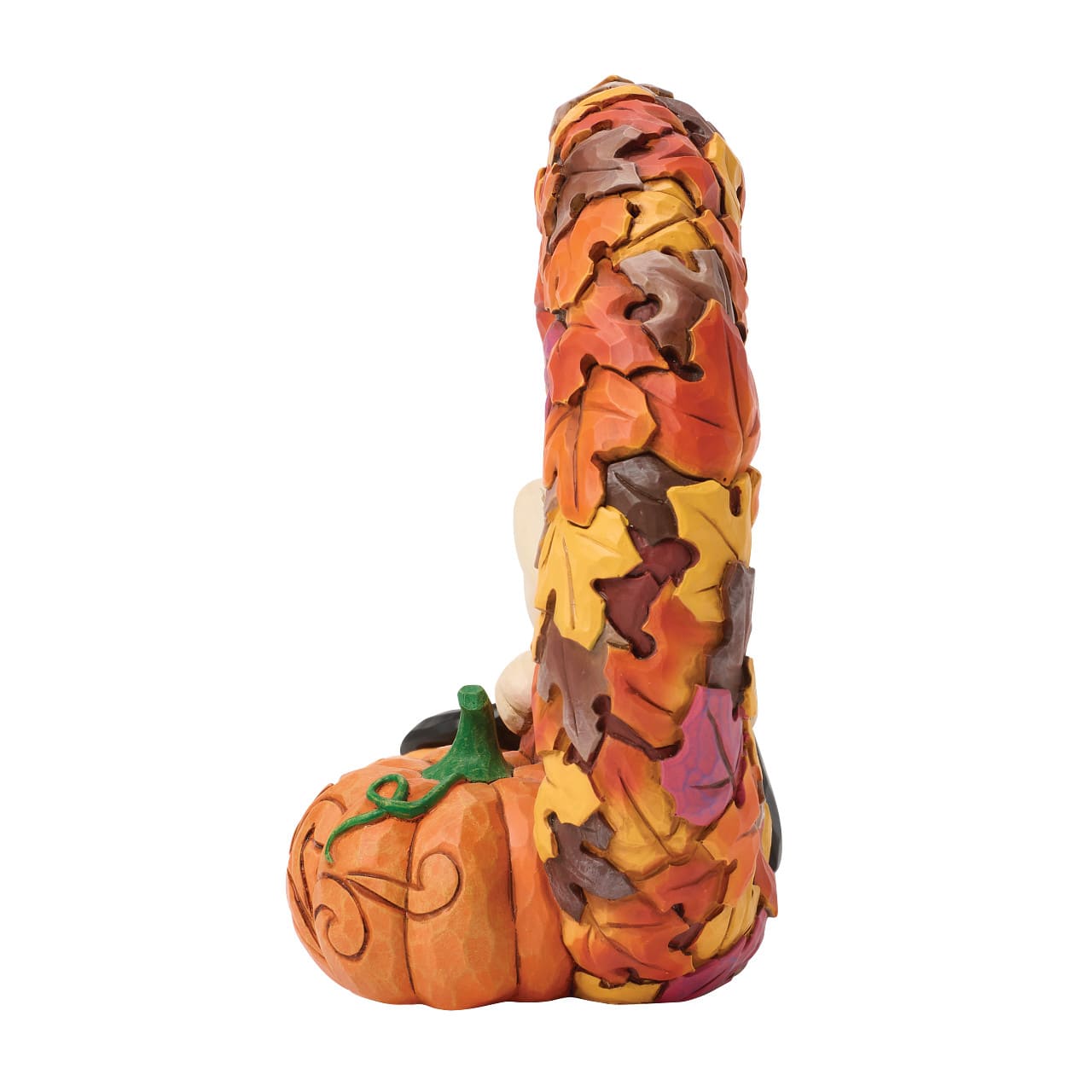 Layers of Autumn Snoopy im Herbstkranz 6018512 - Jim Shore Peanuts Figur - Snoopy on Wreath