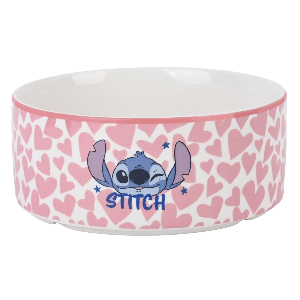 Valentinstag Müslischale / Schälchen Stitch mit Herzen - DN26108 Christmas Inspirations Disney Geschirr