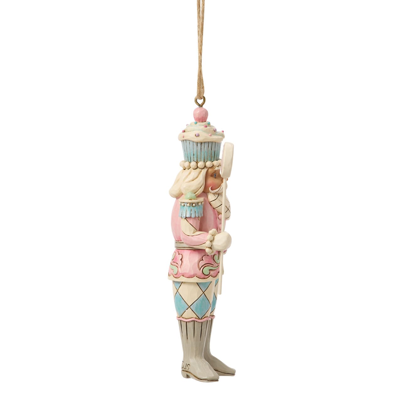 Pastel Winter Wonder's Peppermint Twist Toy Soldier Ornament / Spielzeugsoldat - Heartwood Creek by Jim Shore 6018898