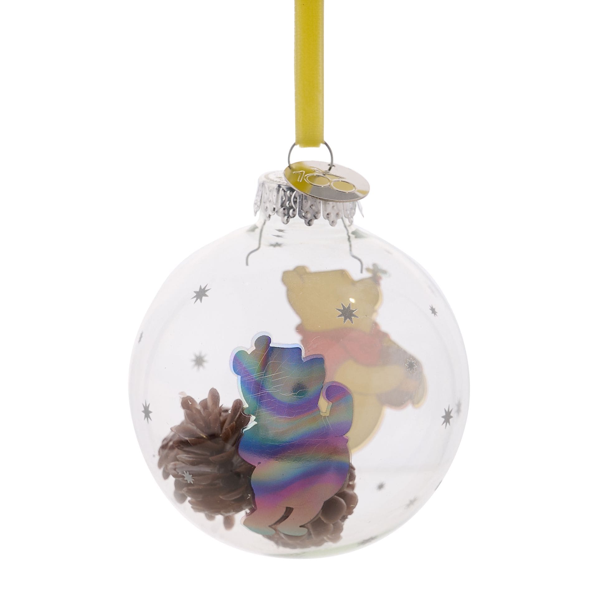 Disney 100 Acryl Weihnachtskugel Winnie Pooh - Winnie Puuh  / Disney by Widdop DI2043