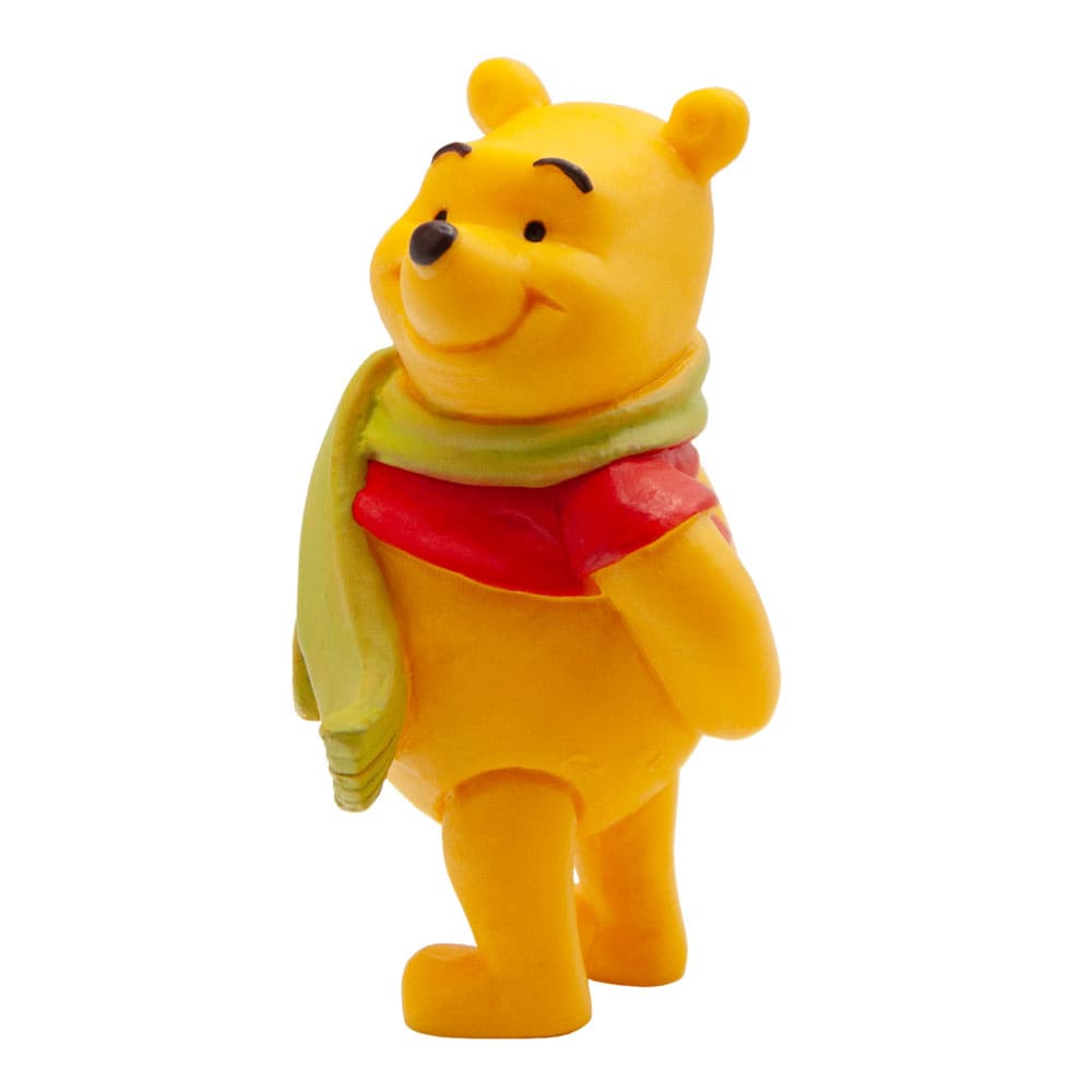 Winnie Pooh & Friends - Winnie Puuh mit Schal -  Walt Disney Spielfigur - Tortenfigur - Disneyfigur Bullyland 12327