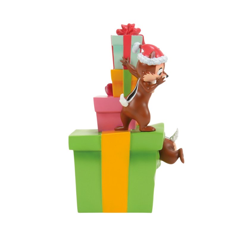 Chip & Dale mit Geschenken 6017370 A- und B-Hörnchen - Disney Showcase Figur