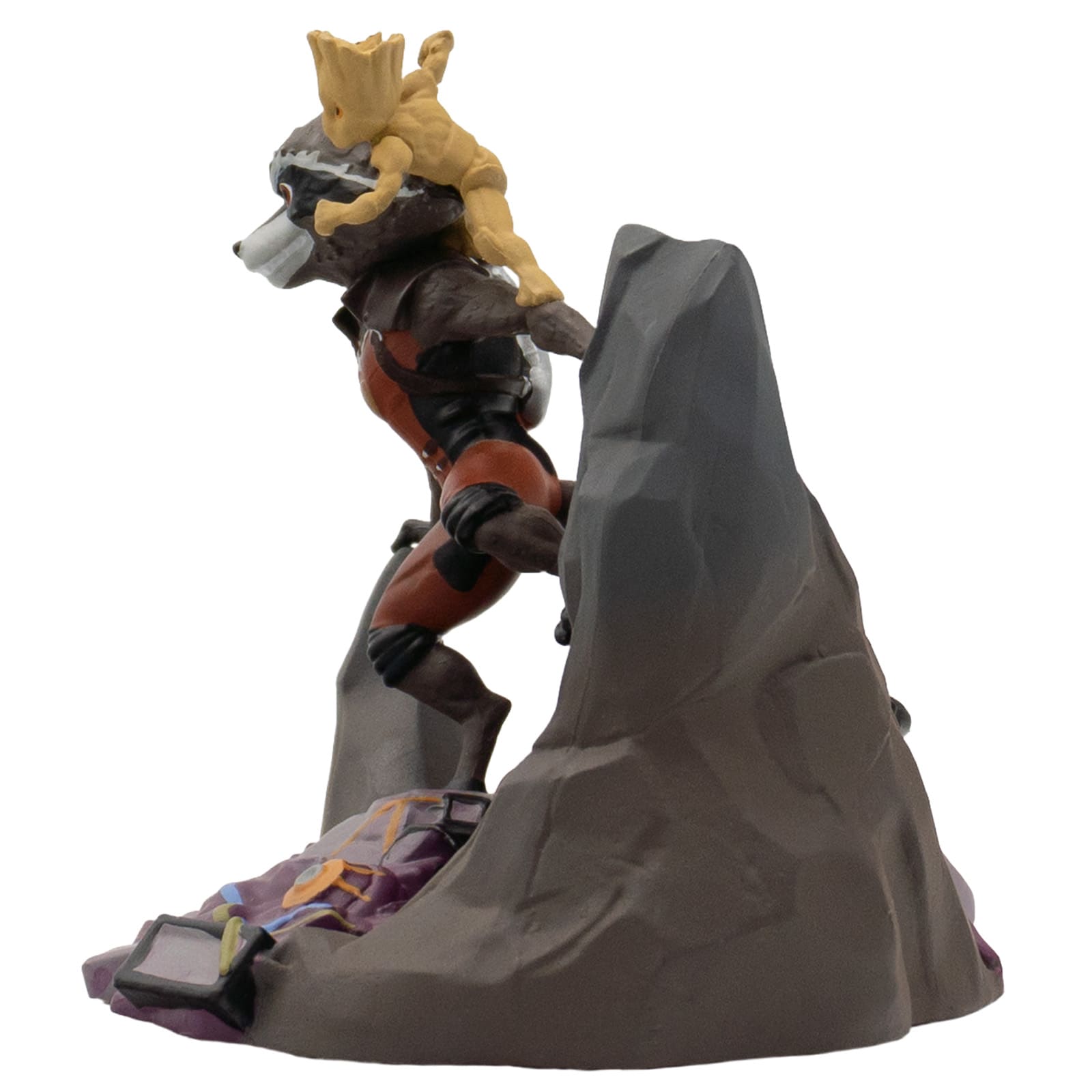 Bullyland Figur Marvel Rocket & Groot - 11278 - Superhelden Figur Spider-Man Miles Morales Marvel Heroes