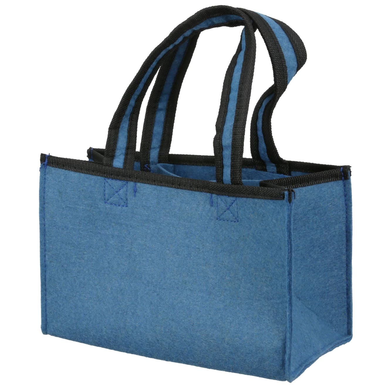 Flaschentasche Camping macht durstig - Gilde Flaschentasche Filztasche 62570 / Flaschenträger 6 Flaschen - Tragetasche